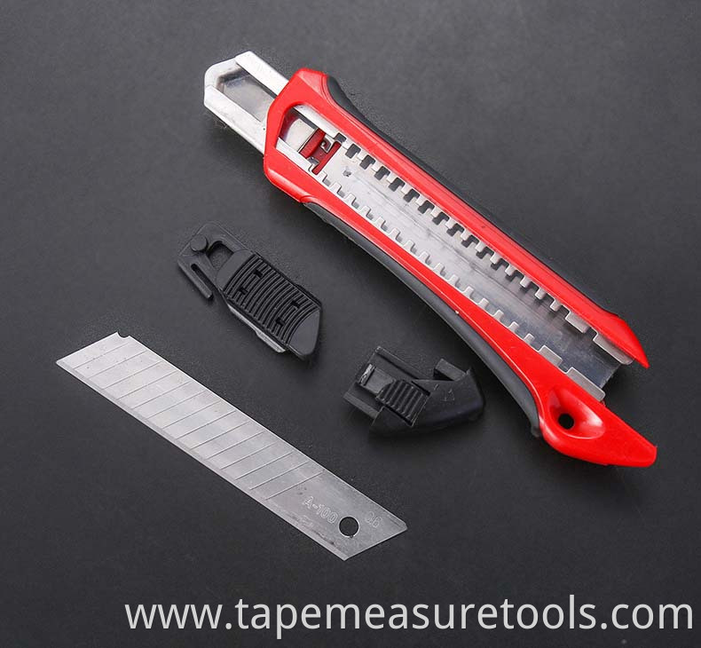 18 mm three blades utility knife